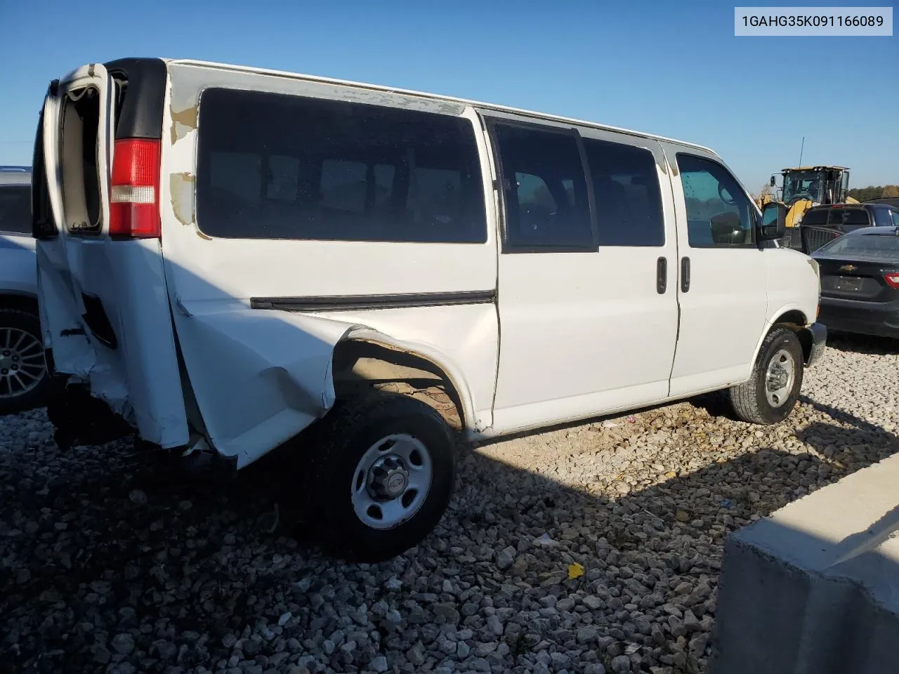 2009 Chevrolet Express G3500 VIN: 1GAHG35K091166089 Lot: 76703124