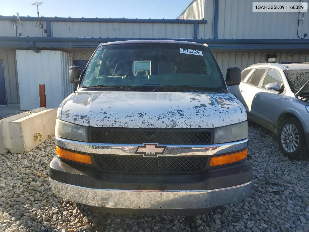 2009 Chevrolet Express G3500 VIN: 1GAHG35K091166089 Lot: 76703124