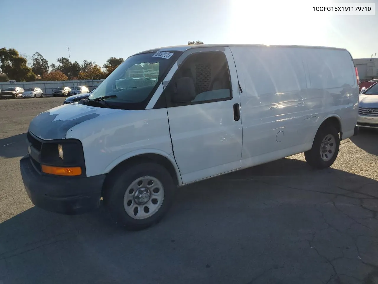 2009 Chevrolet Express G1500 VIN: 1GCFG15X191179710 Lot: 80054094