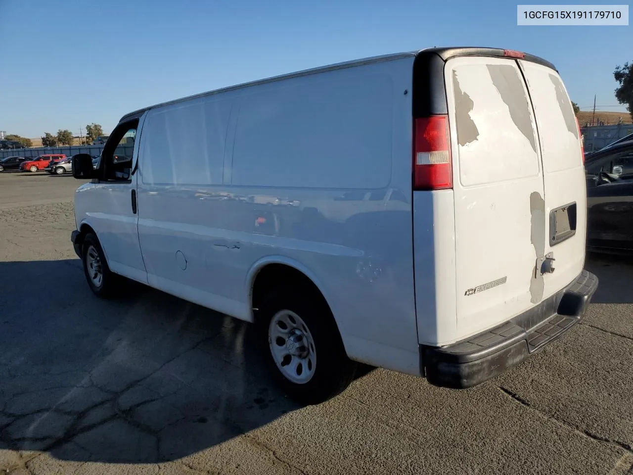 2009 Chevrolet Express G1500 VIN: 1GCFG15X191179710 Lot: 80054094