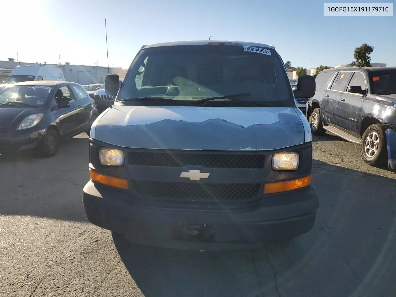 2009 Chevrolet Express G1500 VIN: 1GCFG15X191179710 Lot: 80054094