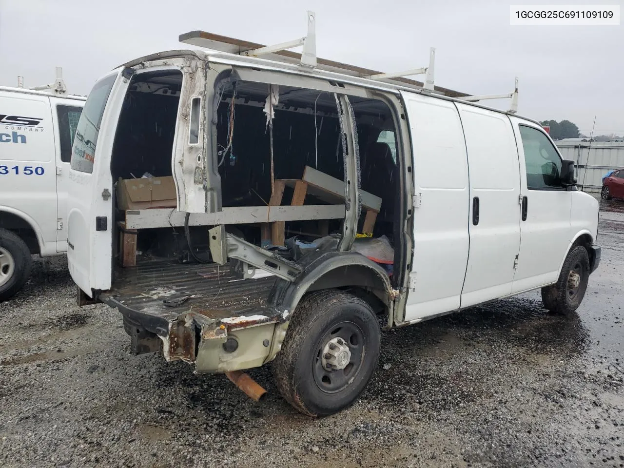 2009 Chevrolet Express G2500 VIN: 1GCGG25C691109109 Lot: 80334994