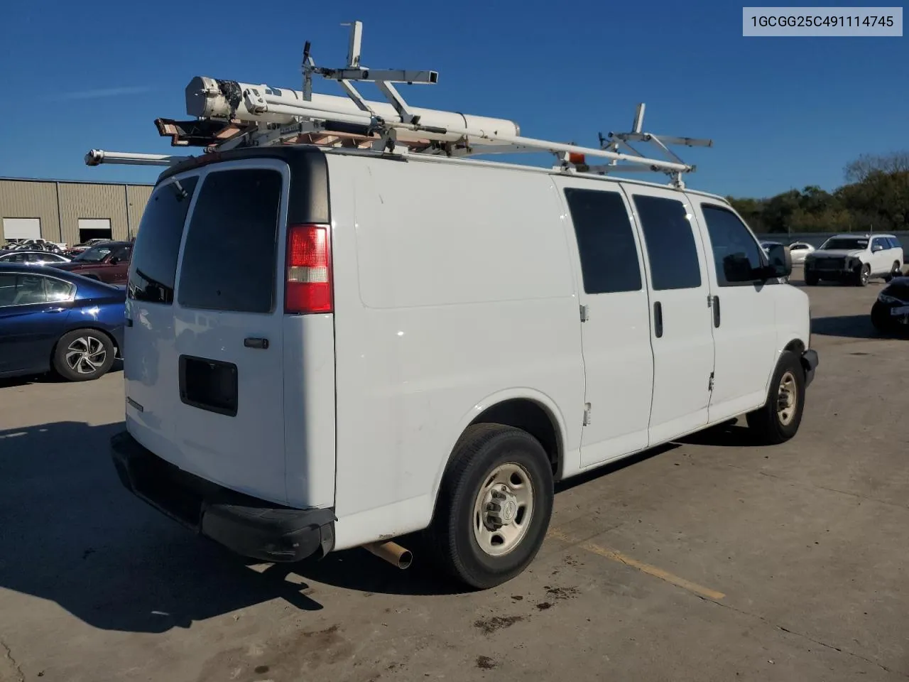 2009 Chevrolet Express G2500 VIN: 1GCGG25C491114745 Lot: 80337884