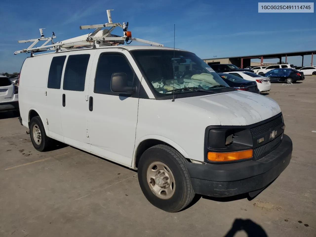 2009 Chevrolet Express G2500 VIN: 1GCGG25C491114745 Lot: 80337884