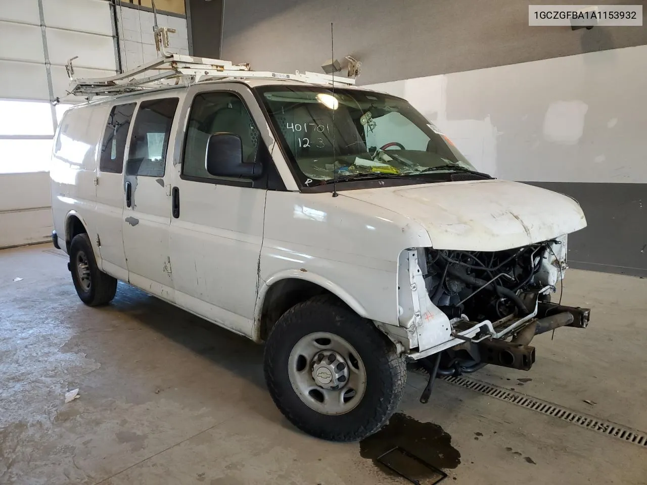 2010 Chevrolet Express G2500 VIN: 1GCZGFBA1A1153932 Lot: 48032594