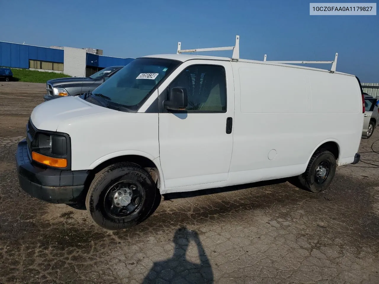 2010 Chevrolet Express G2500 VIN: 1GCZGFAA0A1179827 Lot: 55355134