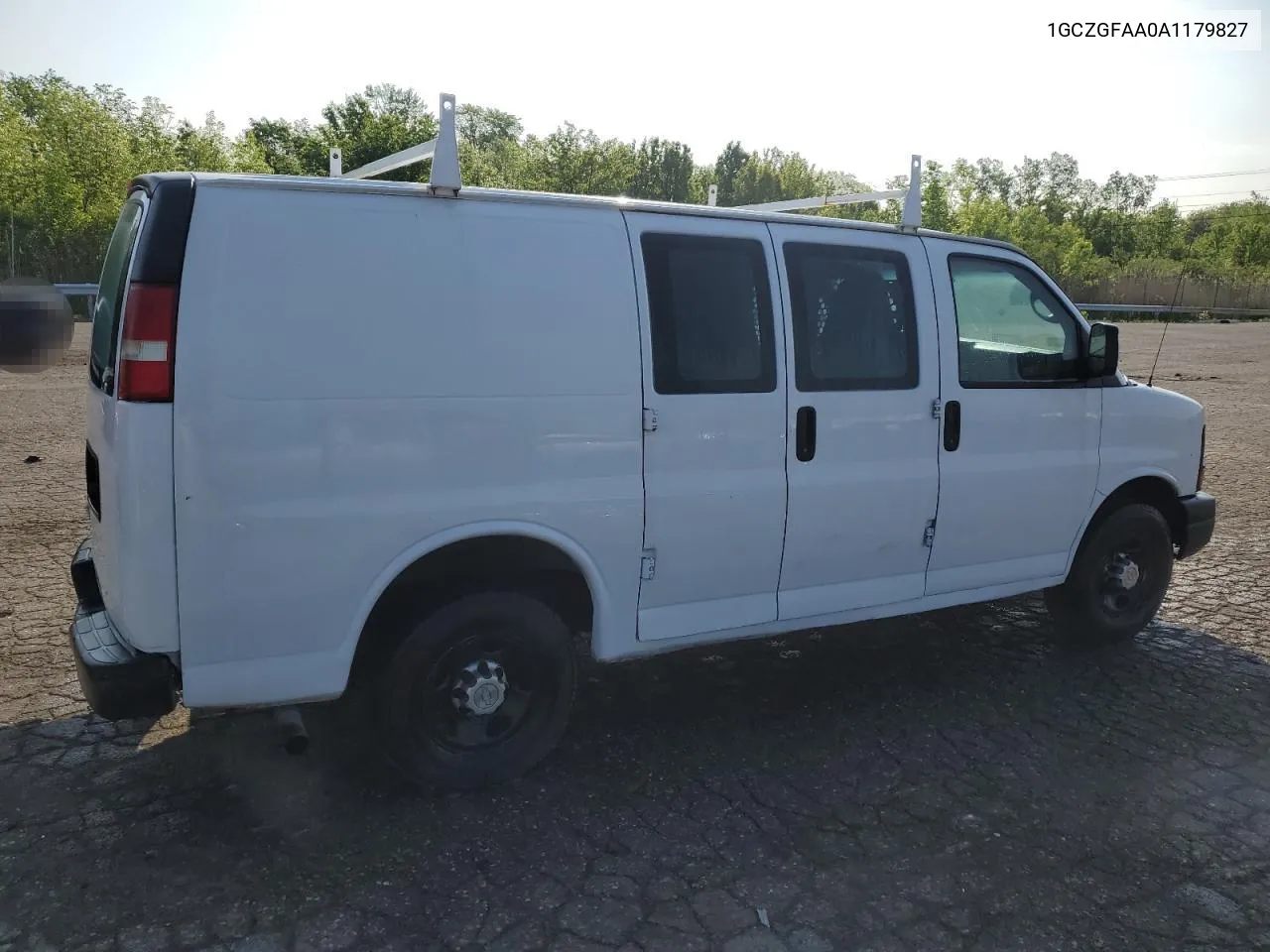 2010 Chevrolet Express G2500 VIN: 1GCZGFAA0A1179827 Lot: 55355134