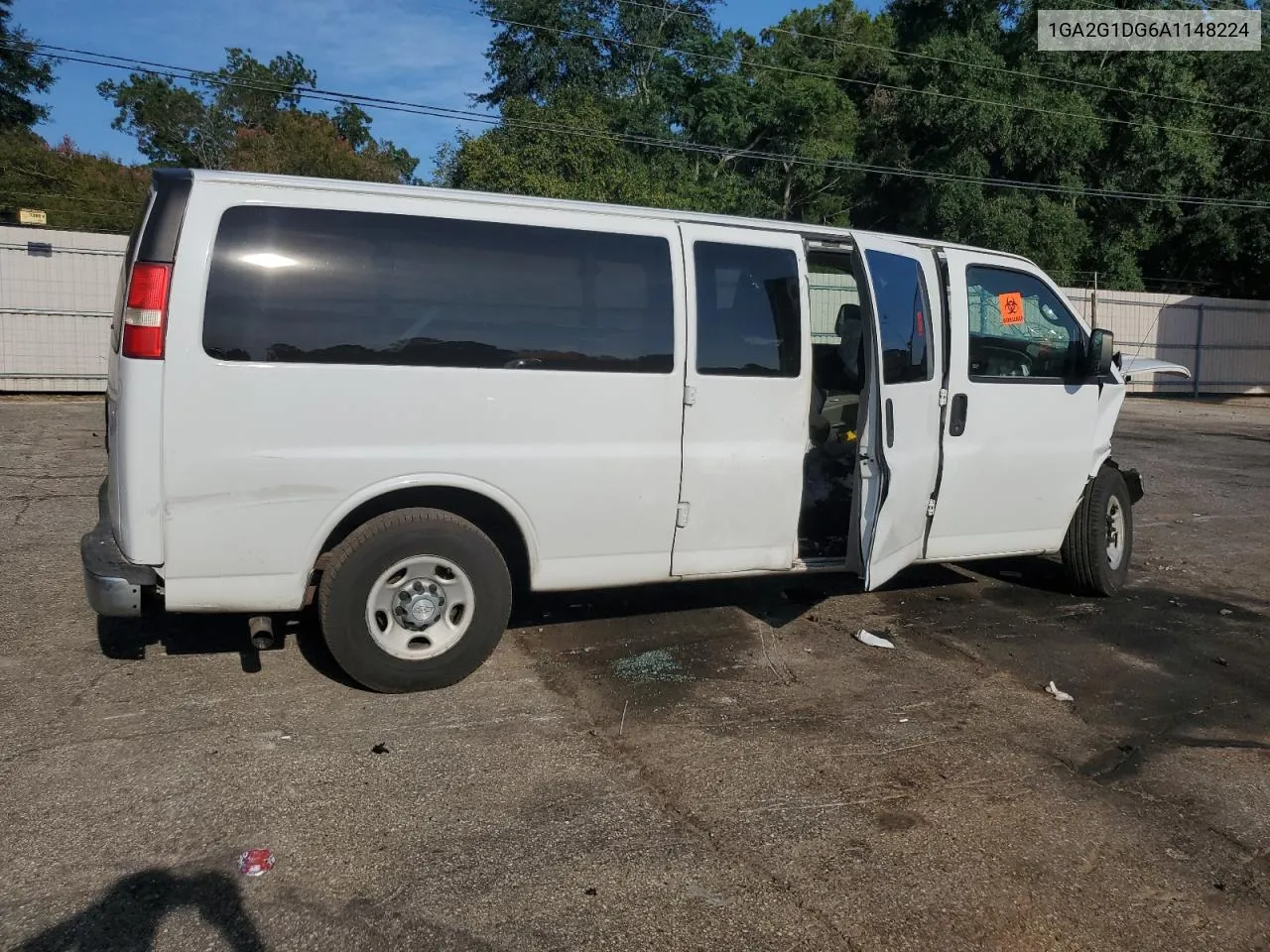 1GA2G1DG6A1148224 2010 Chevrolet Express G3500 Lt