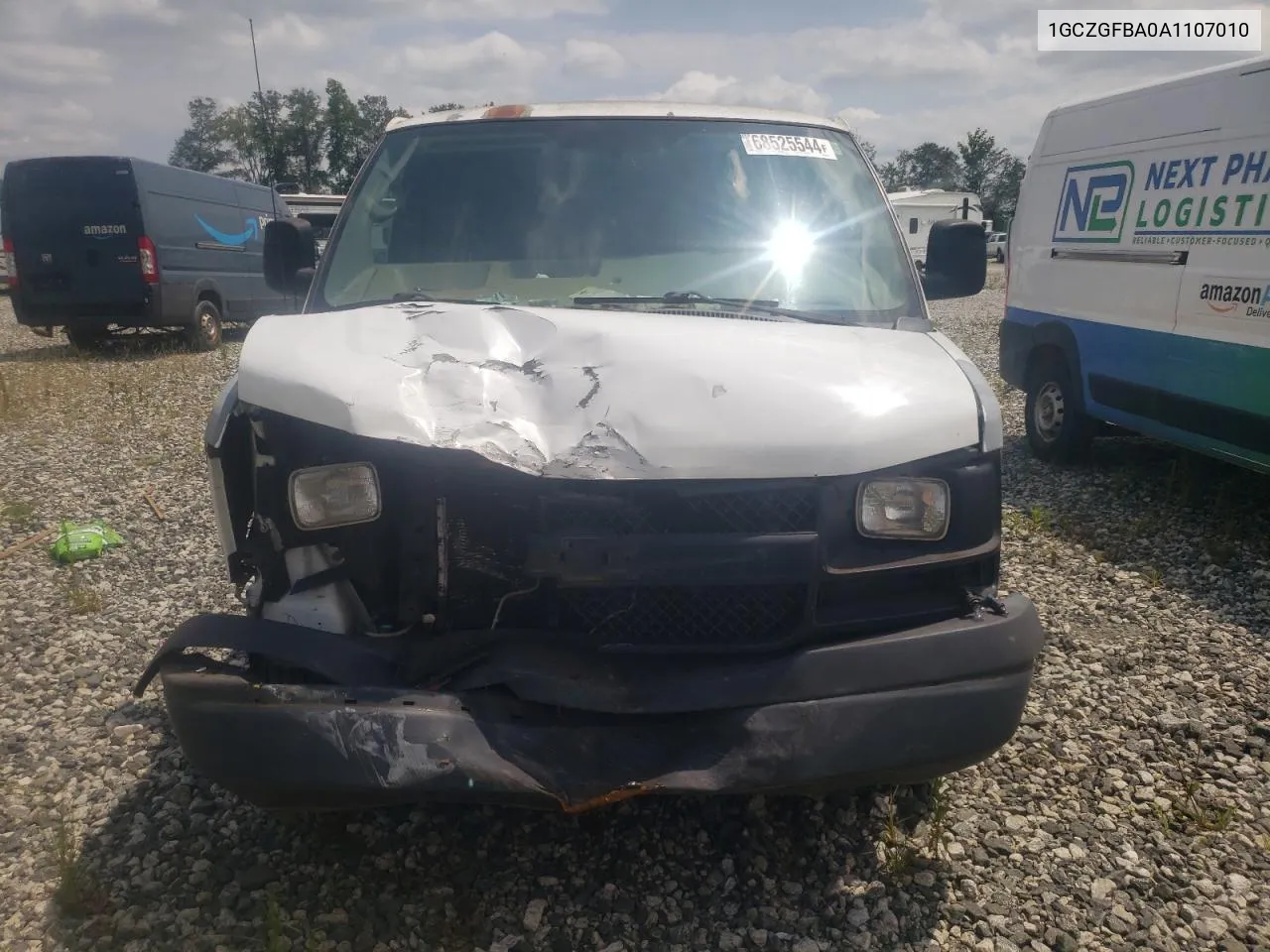 1GCZGFBA0A1107010 2010 Chevrolet Express G2500