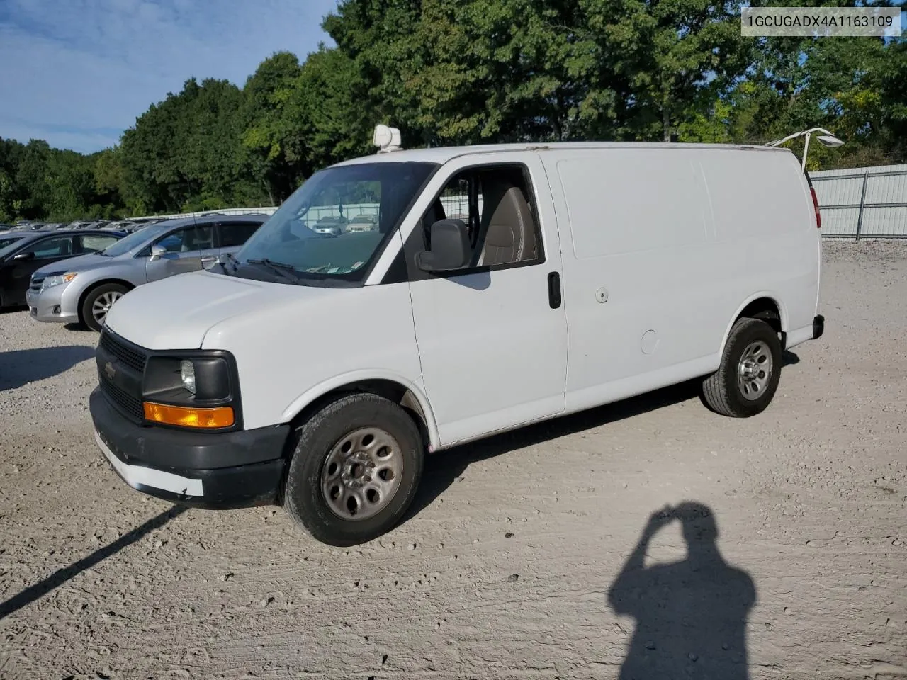 1GCUGADX4A1163109 2010 Chevrolet Express G1500