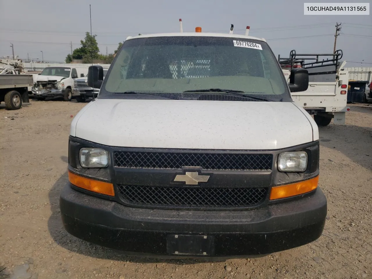 2010 Chevrolet Express G1500 VIN: 1GCUHAD49A1131565 Lot: 69776204