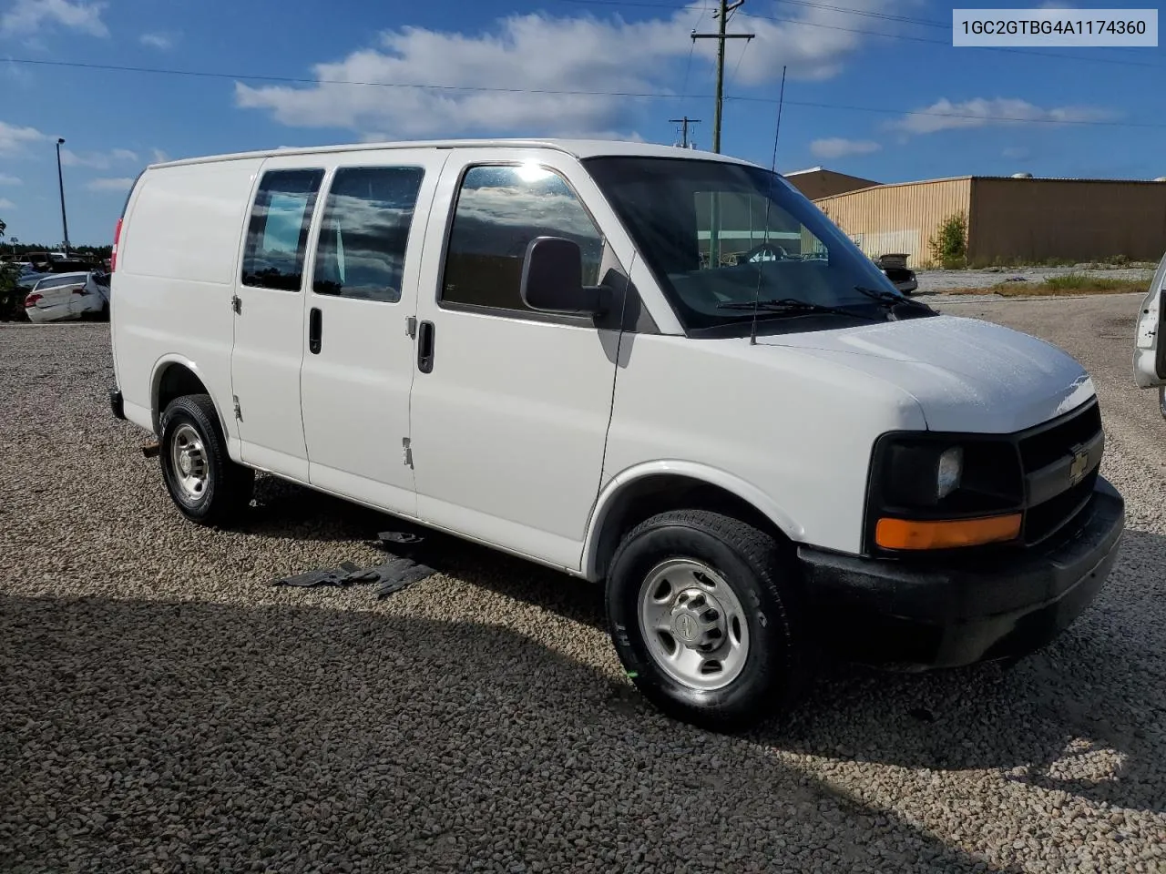 1GC2GTBG4A1174360 2010 Chevrolet Express G3500