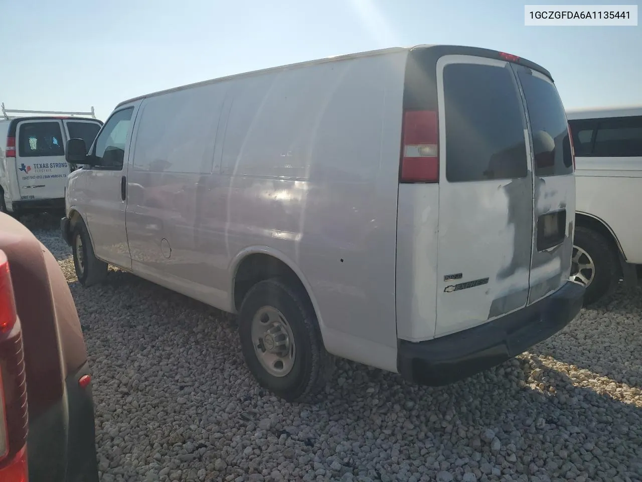 2010 Chevrolet Express G2500 VIN: 1GCZGFDA6A1135441 Lot: 72190794