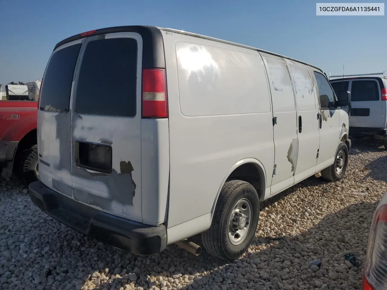 2010 Chevrolet Express G2500 VIN: 1GCZGFDA6A1135441 Lot: 72190794