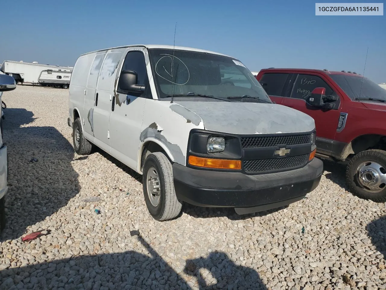 2010 Chevrolet Express G2500 VIN: 1GCZGFDA6A1135441 Lot: 72190794