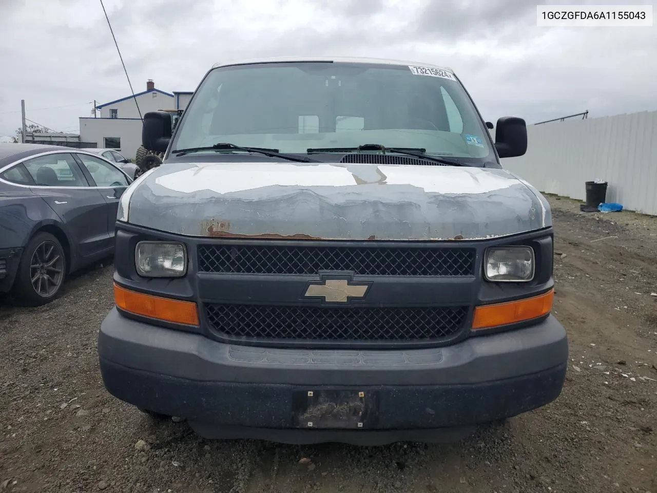 2010 Chevrolet Express G2500 VIN: 1GCZGFDA6A1155043 Lot: 73215624