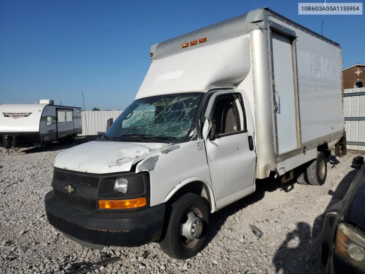 2010 Chevrolet Express G3500 VIN: 1GB6G3AG5A1155954 Lot: 73223334