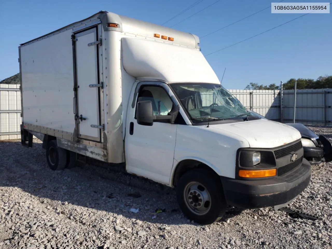 2010 Chevrolet Express G3500 VIN: 1GB6G3AG5A1155954 Lot: 73223334