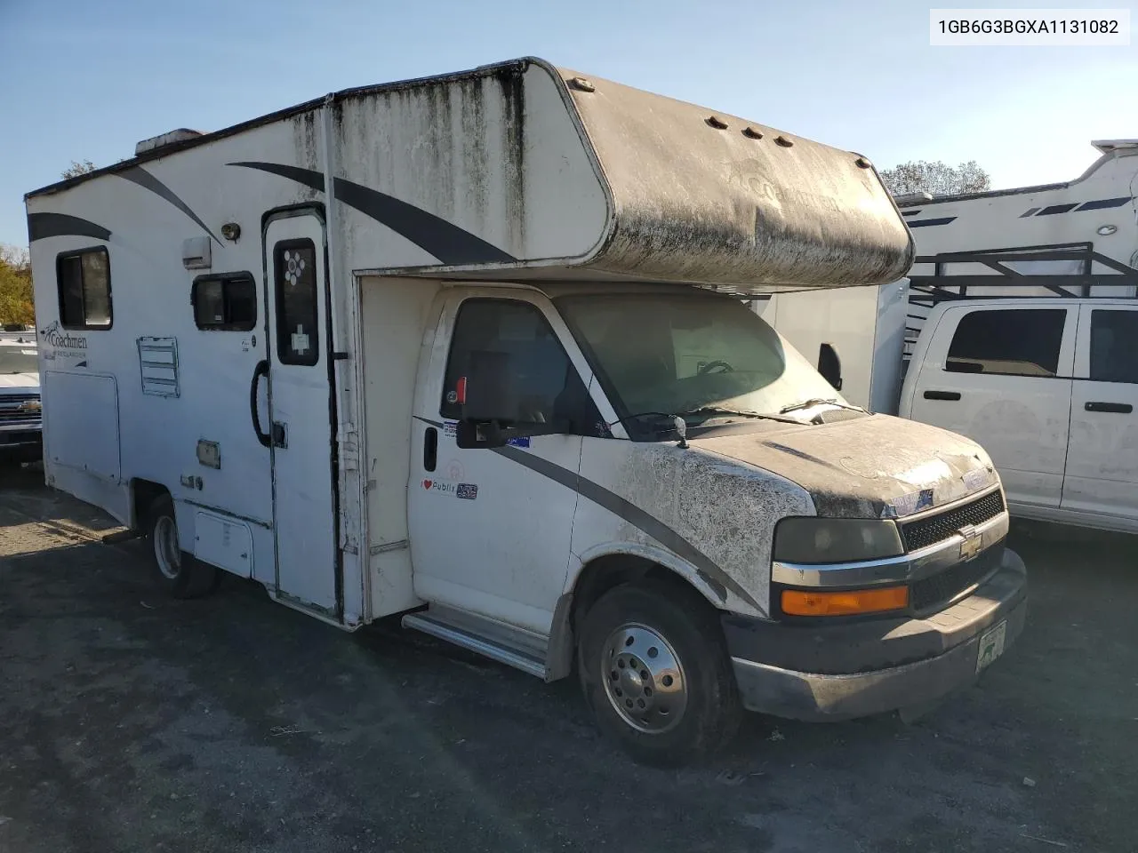 2010 Chevrolet Express G3500 VIN: 1GB6G3BGXA1131082 Lot: 74024924