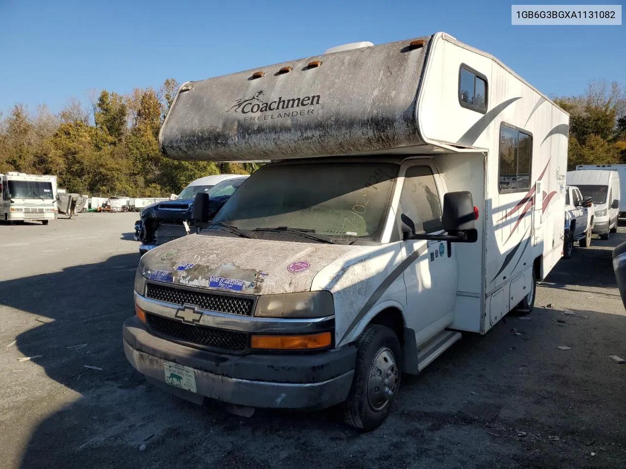 2010 Chevrolet Express G3500 VIN: 1GB6G3BGXA1131082 Lot: 74024924