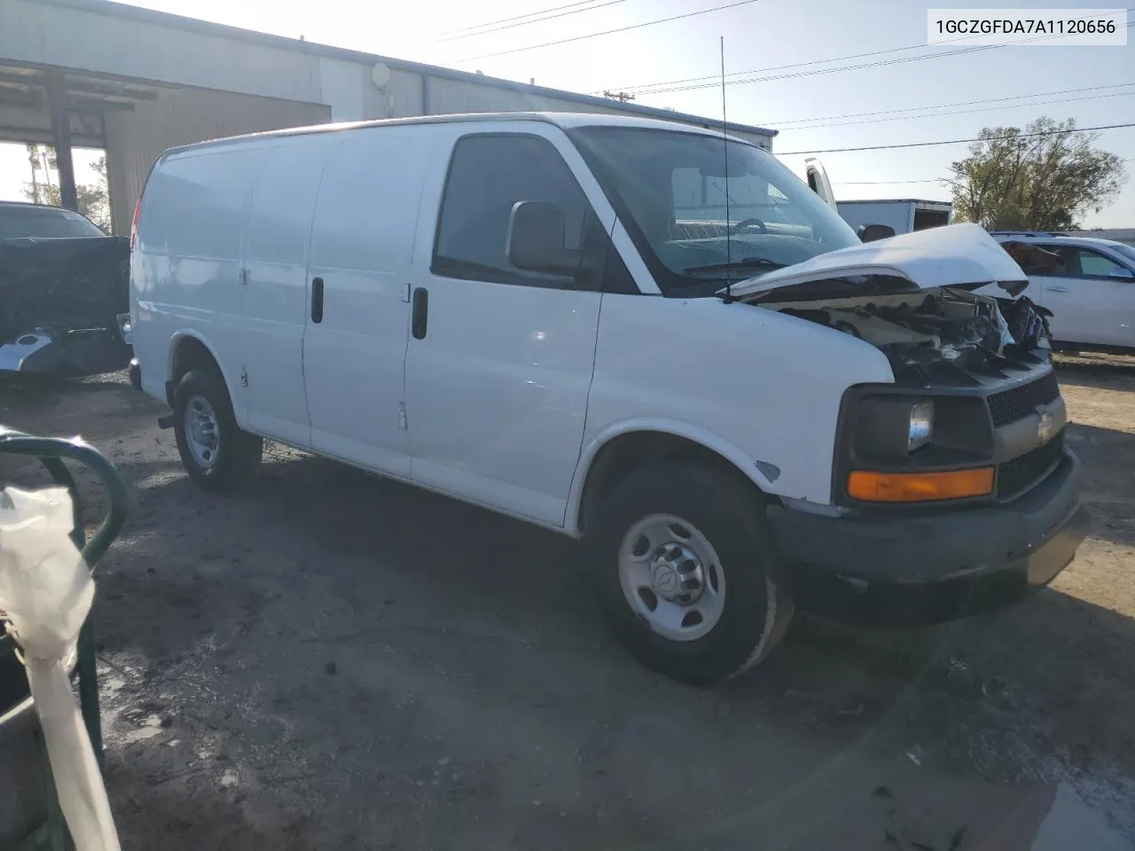 2010 Chevrolet Express G2500 VIN: 1GCZGFDA7A1120656 Lot: 77390544