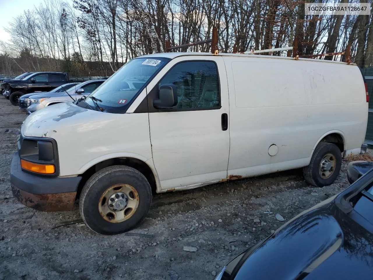 2010 Chevrolet Express G2500 VIN: 1GCZGFBA9A1128647 Lot: 79081104