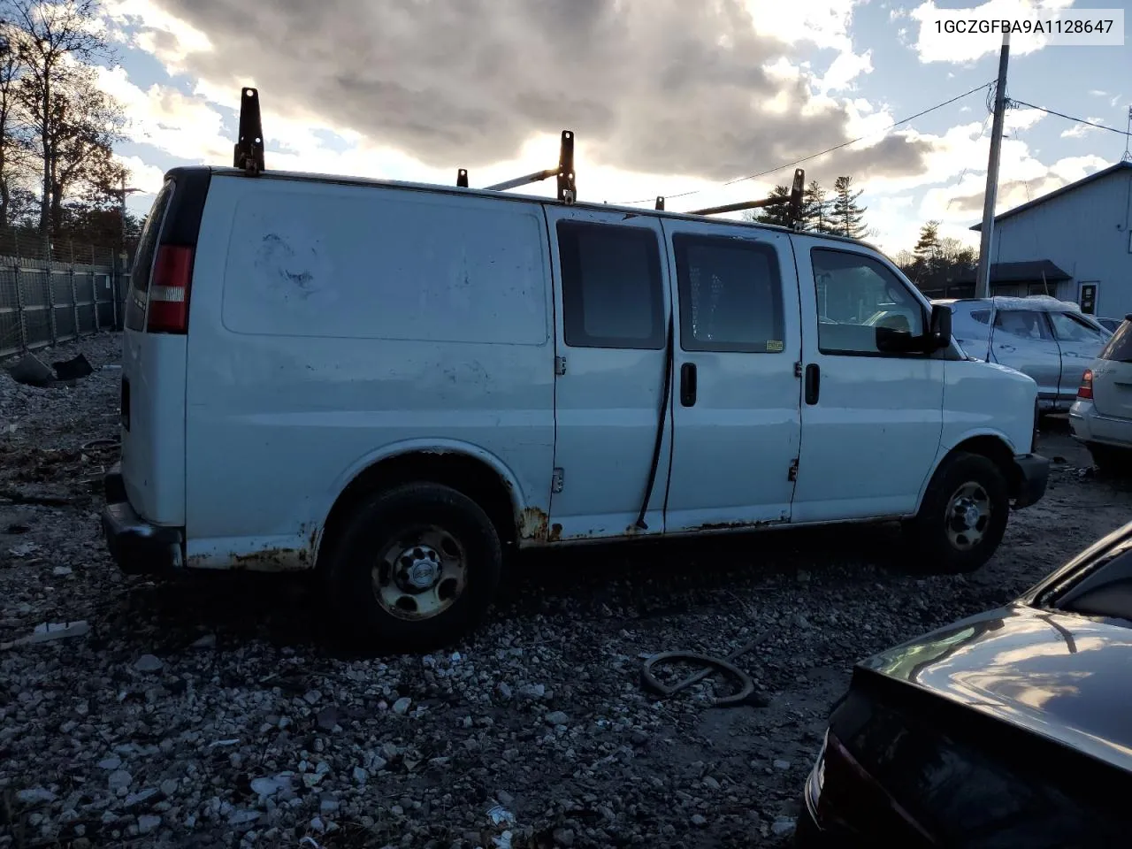 2010 Chevrolet Express G2500 VIN: 1GCZGFBA9A1128647 Lot: 79081104