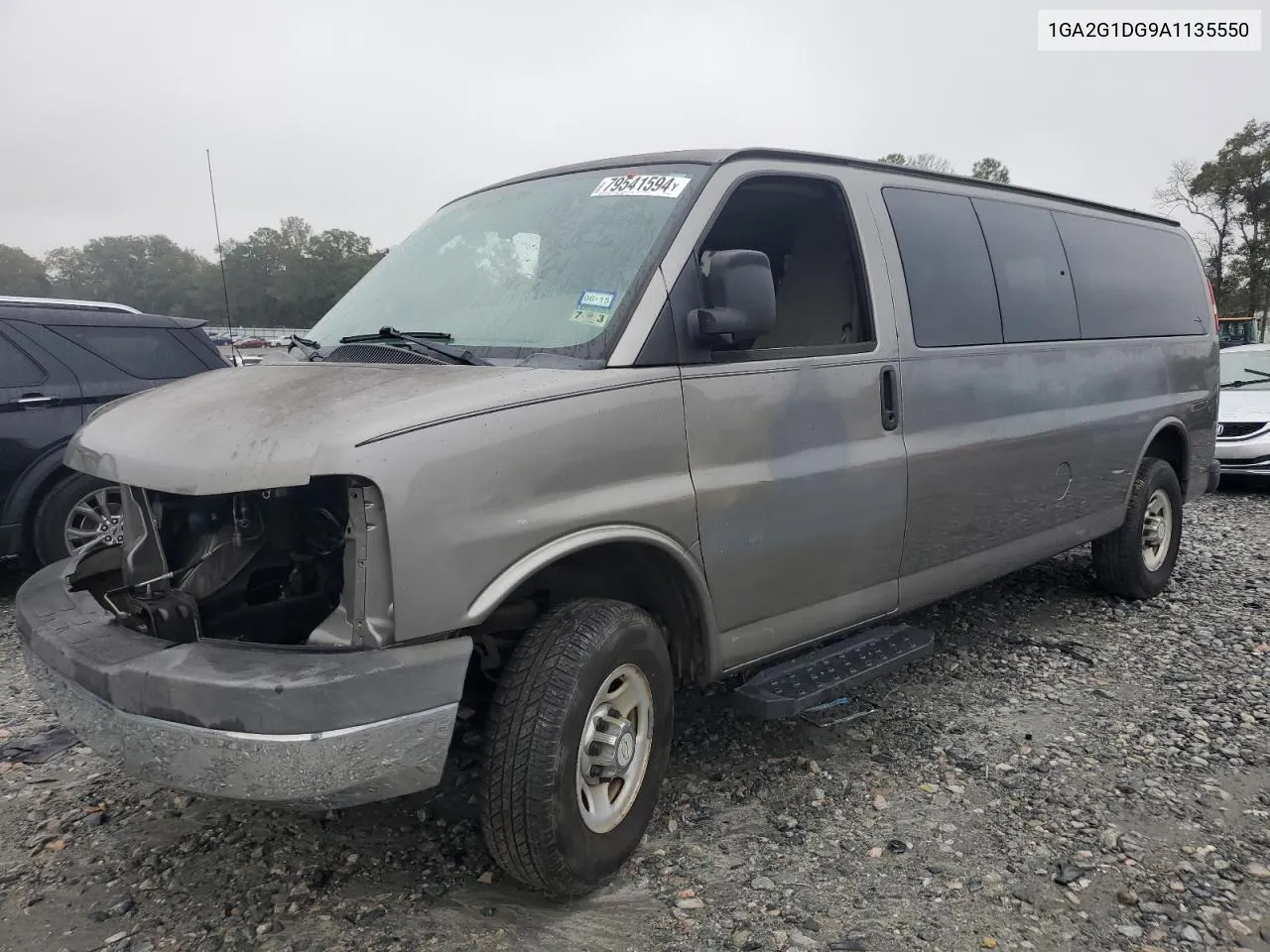 2010 Chevrolet Express G3500 Lt VIN: 1GA2G1DG9A1135550 Lot: 79541594