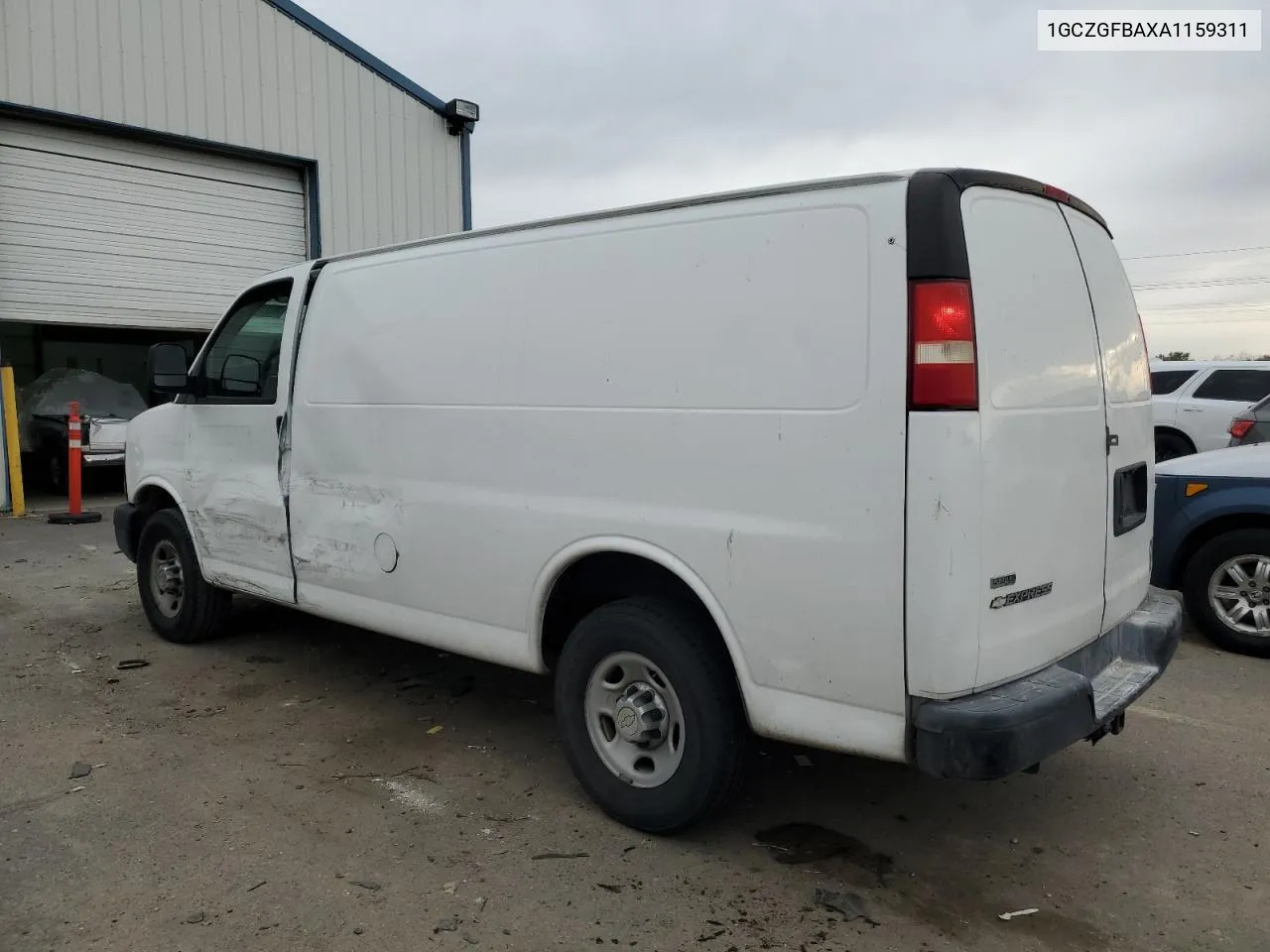 2010 Chevrolet Express G2500 VIN: 1GCZGFBAXA1159311 Lot: 79871494