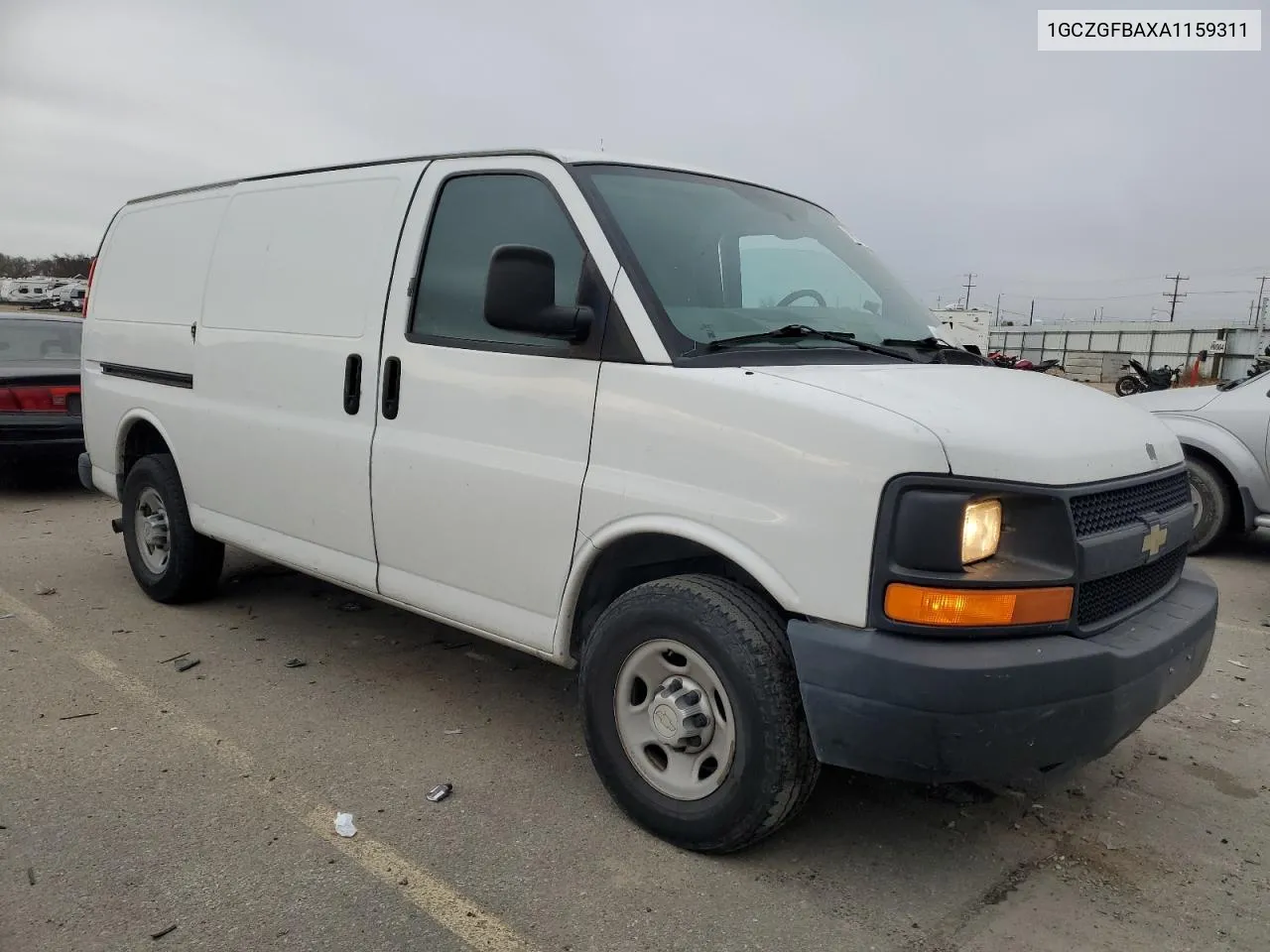 2010 Chevrolet Express G2500 VIN: 1GCZGFBAXA1159311 Lot: 79871494