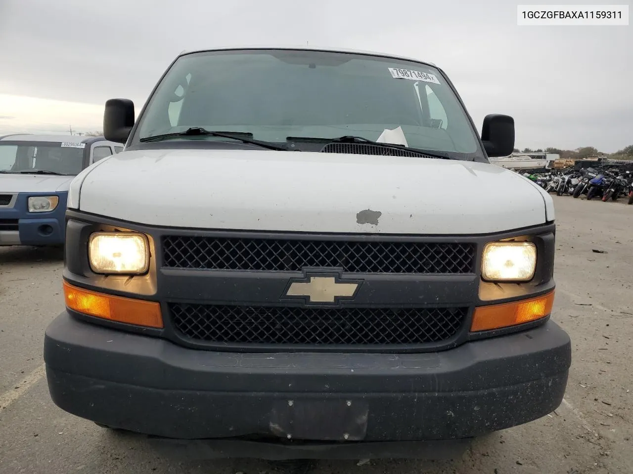 2010 Chevrolet Express G2500 VIN: 1GCZGFBAXA1159311 Lot: 79871494