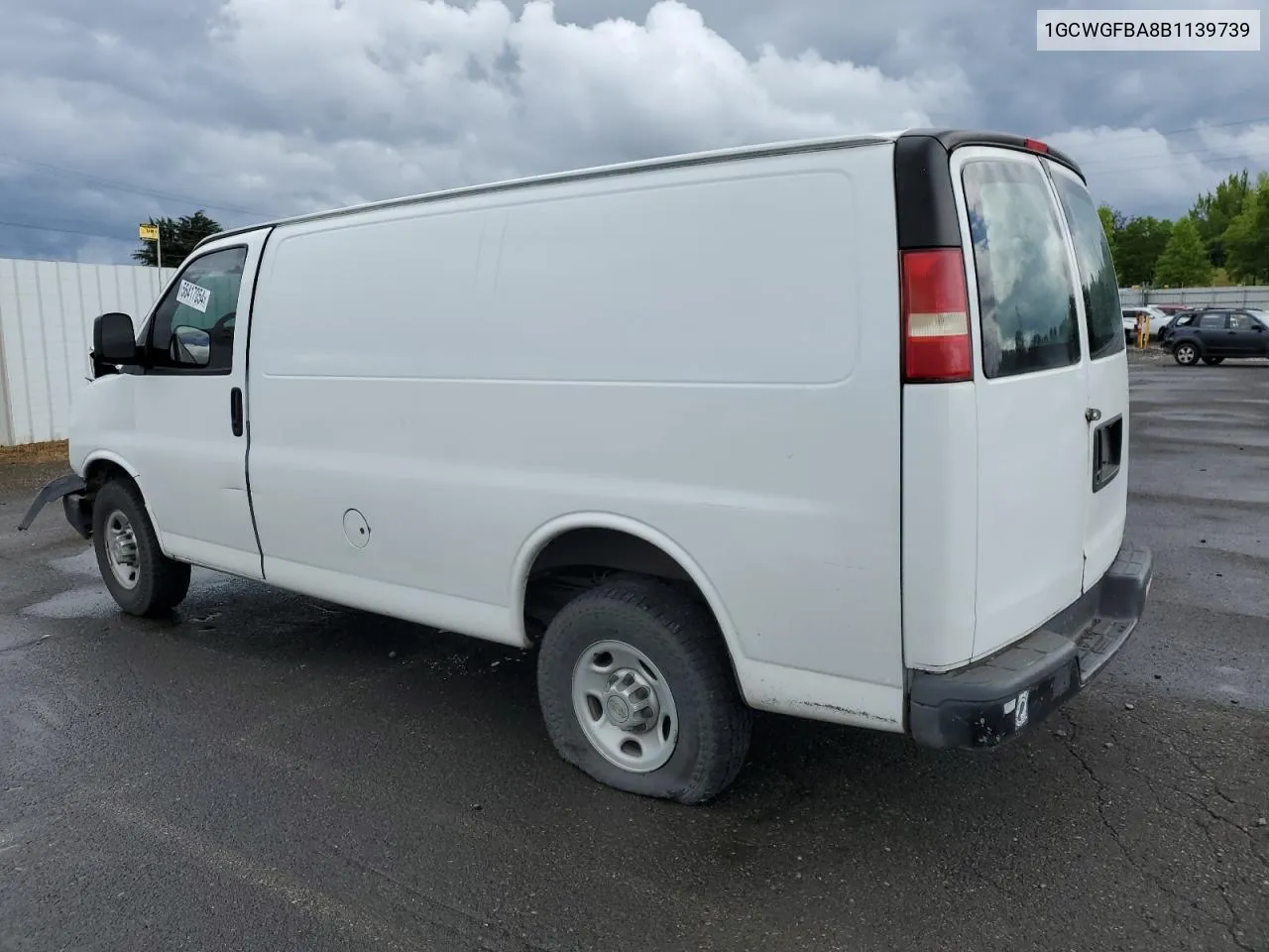 2011 Chevrolet Express G2500 VIN: 1GCWGFBA8B1139739 Lot: 56417054