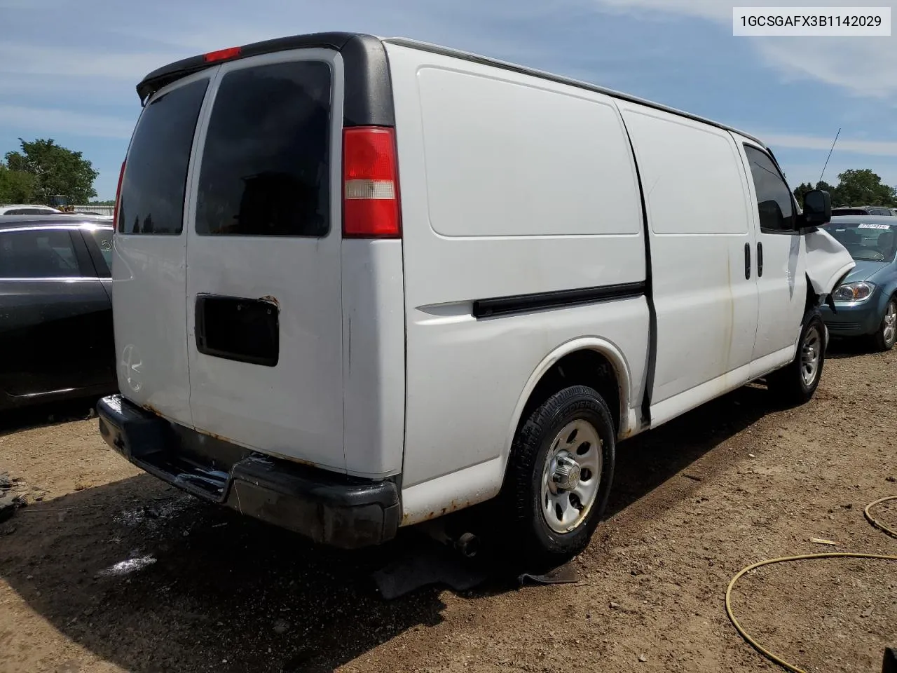 2011 Chevrolet Express G1500 VIN: 1GCSGAFX3B1142029 Lot: 56720484