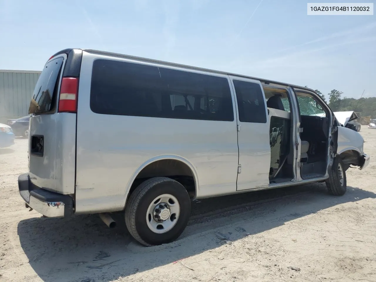 2011 Chevrolet Express G3500 Lt VIN: 1GAZG1FG4B1120032 Lot: 63409444