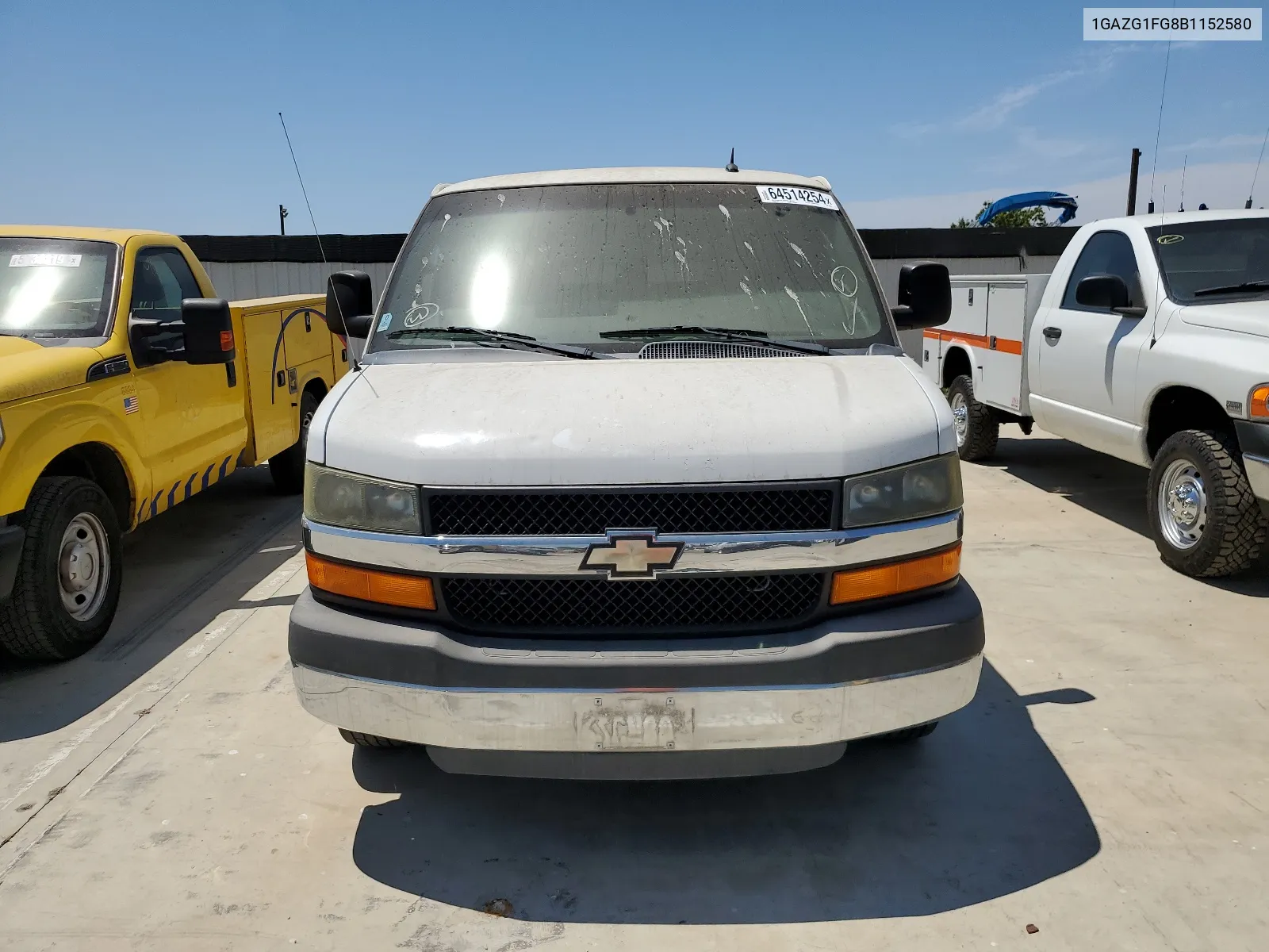 1GAZG1FG8B1152580 2011 Chevrolet Express G3500 Lt