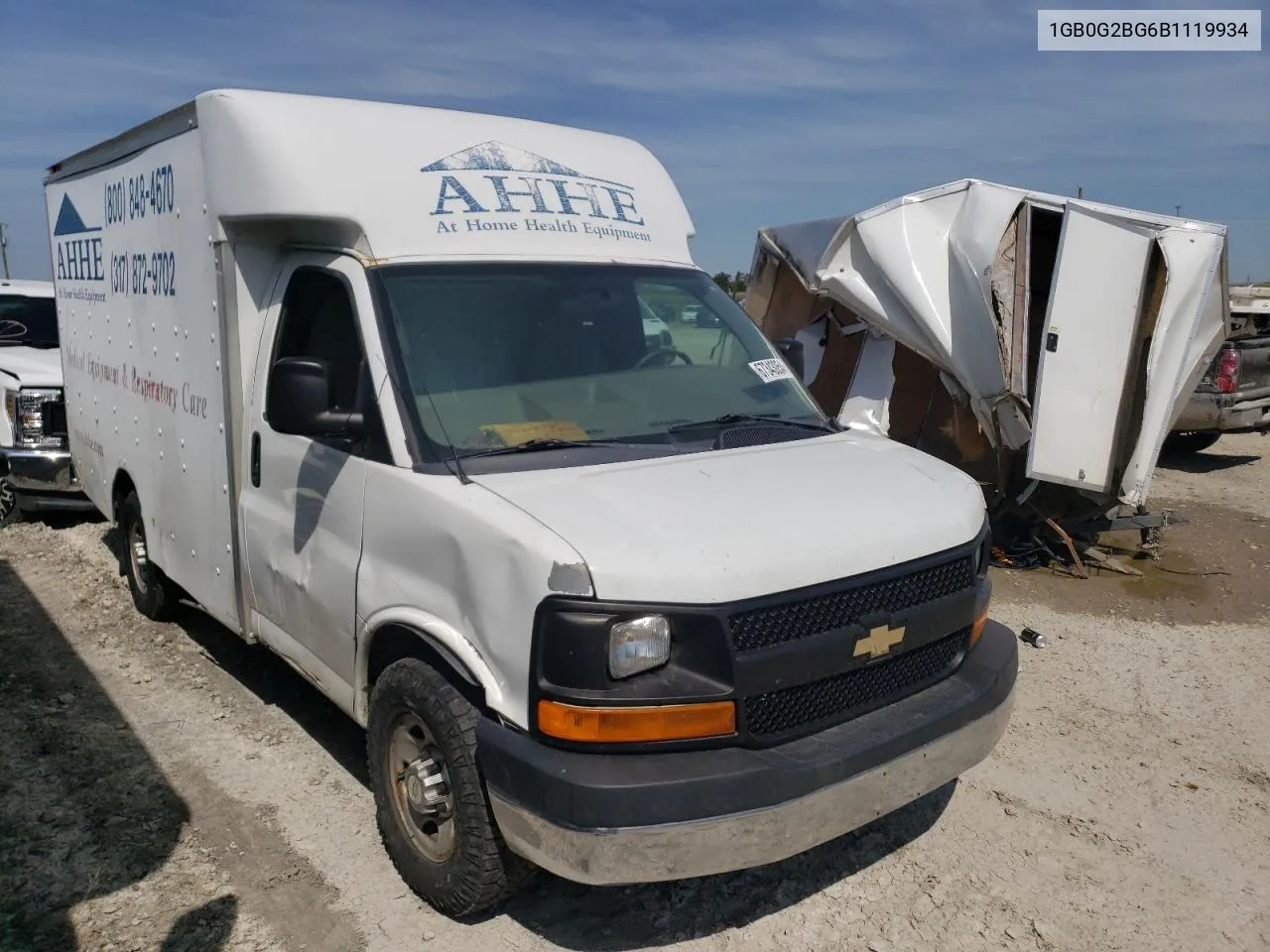 2011 Chevrolet Express G3500 VIN: 1GB0G2BG6B1119934 Lot: 67343054