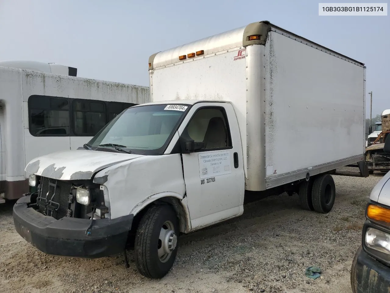 2011 Chevrolet Express G3500 VIN: 1GB3G3BG1B1125174 Lot: 69934704