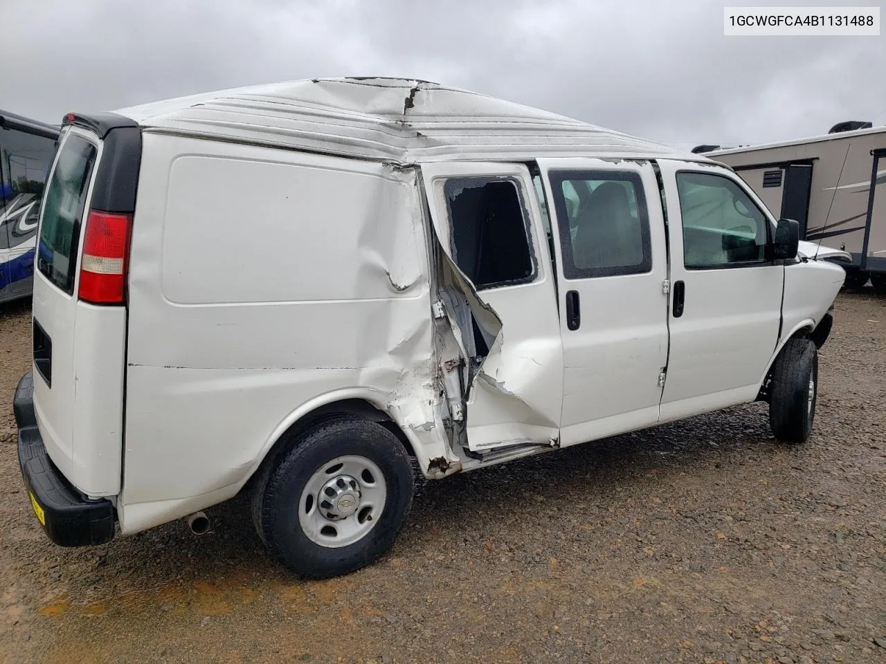 2011 Chevrolet Express G2500 VIN: 1GCWGFCA4B1131488 Lot: 70963584