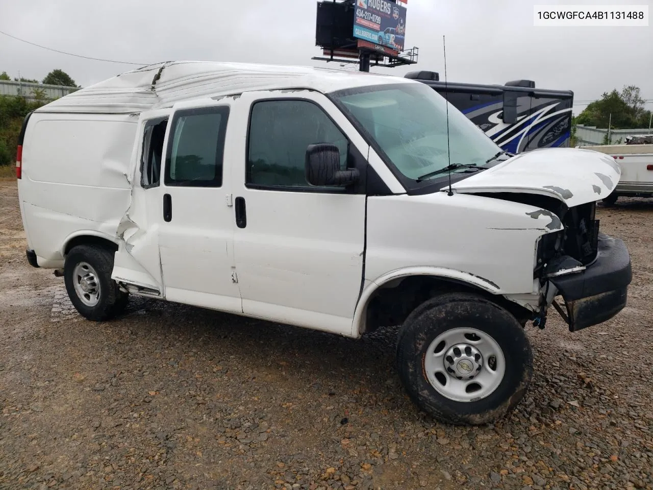 1GCWGFCA4B1131488 2011 Chevrolet Express G2500