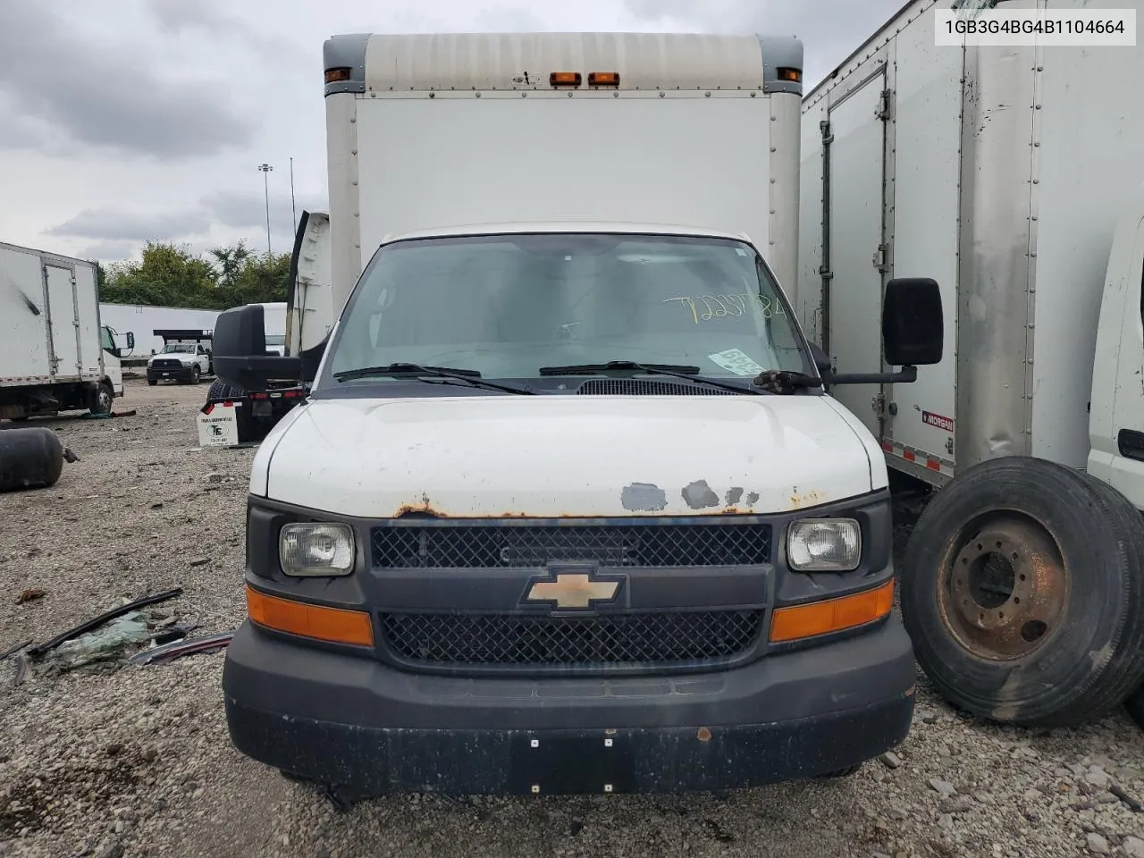 2011 Chevrolet Express G3500 VIN: 1GB3G4BG4B1104664 Lot: 72237784