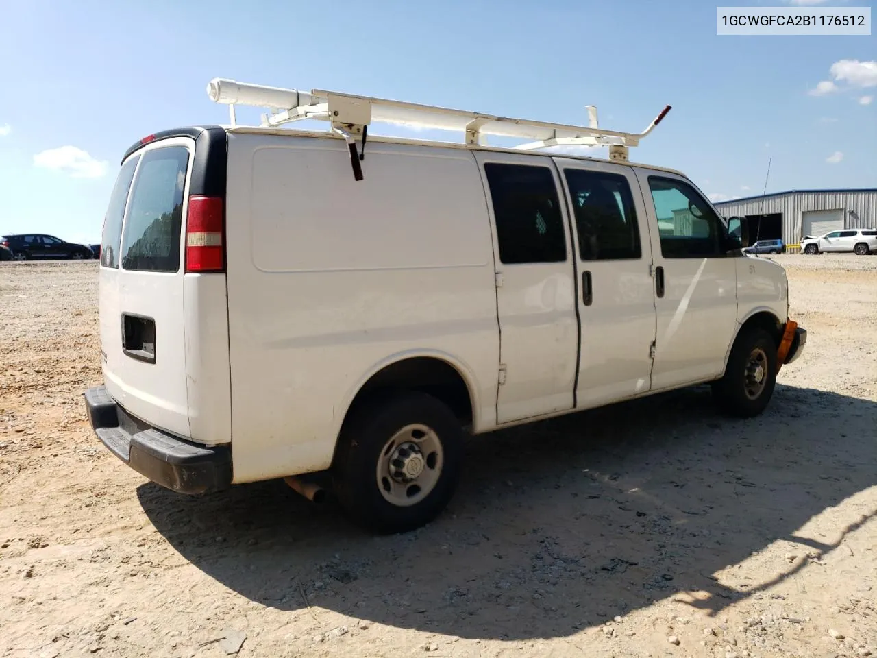 2011 Chevrolet Express G2500 VIN: 1GCWGFCA2B1176512 Lot: 72242454