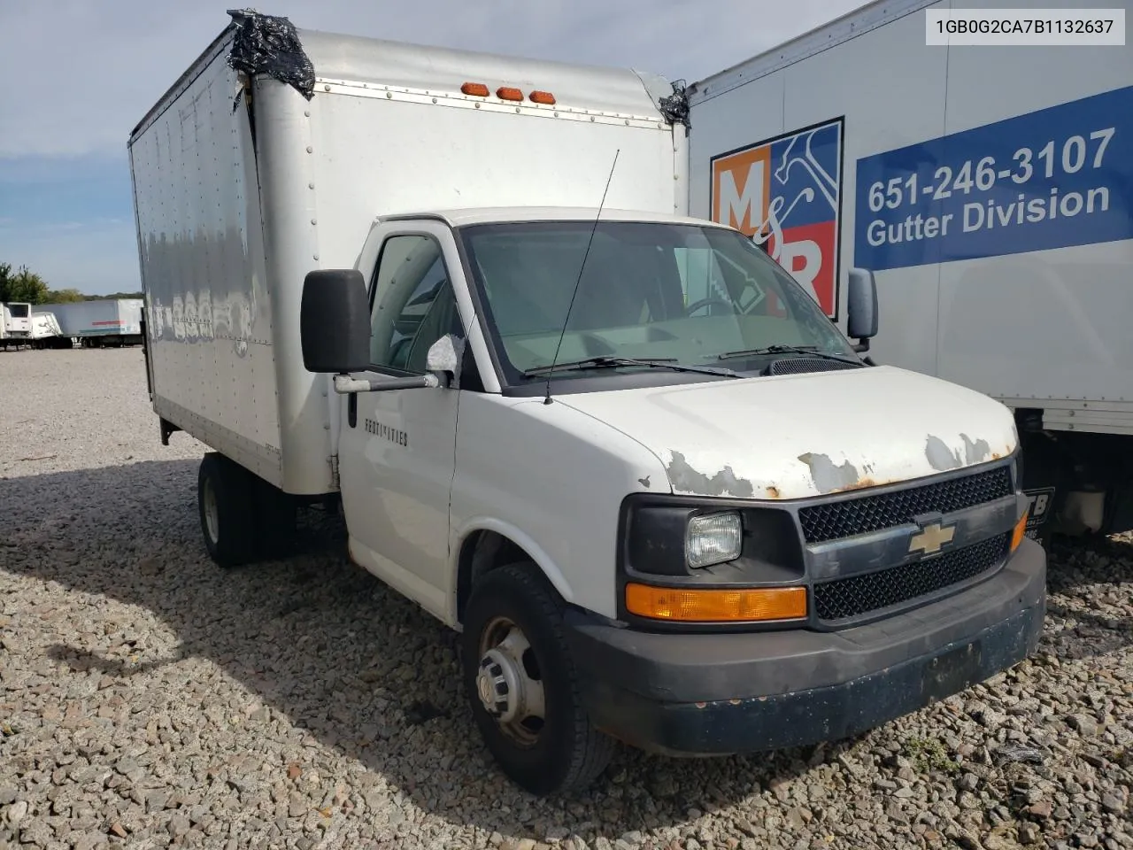 1GB0G2CA7B1132637 2011 Chevrolet Express G3500