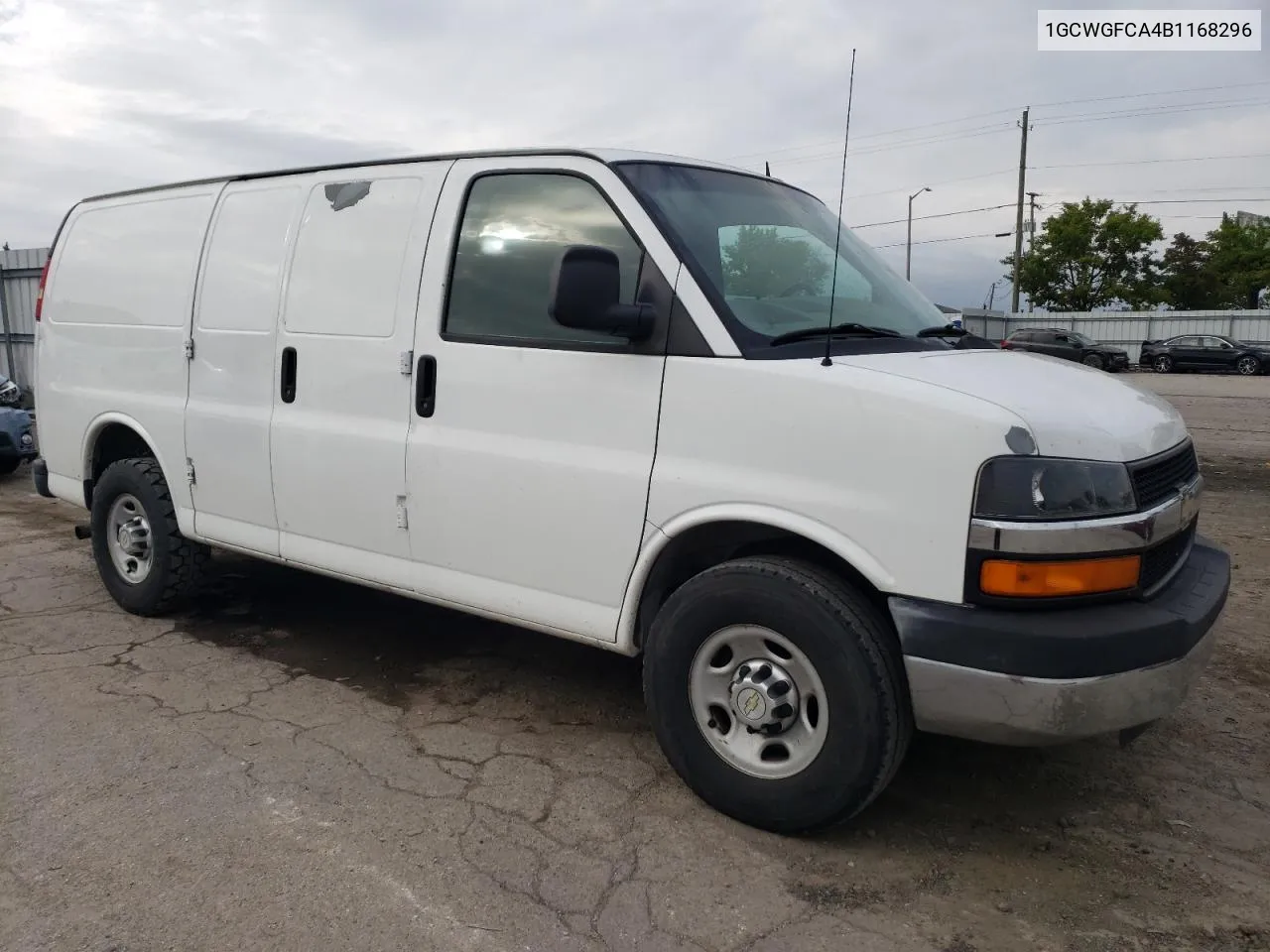 2011 Chevrolet Express G2500 VIN: 1GCWGFCA4B1168296 Lot: 73218074