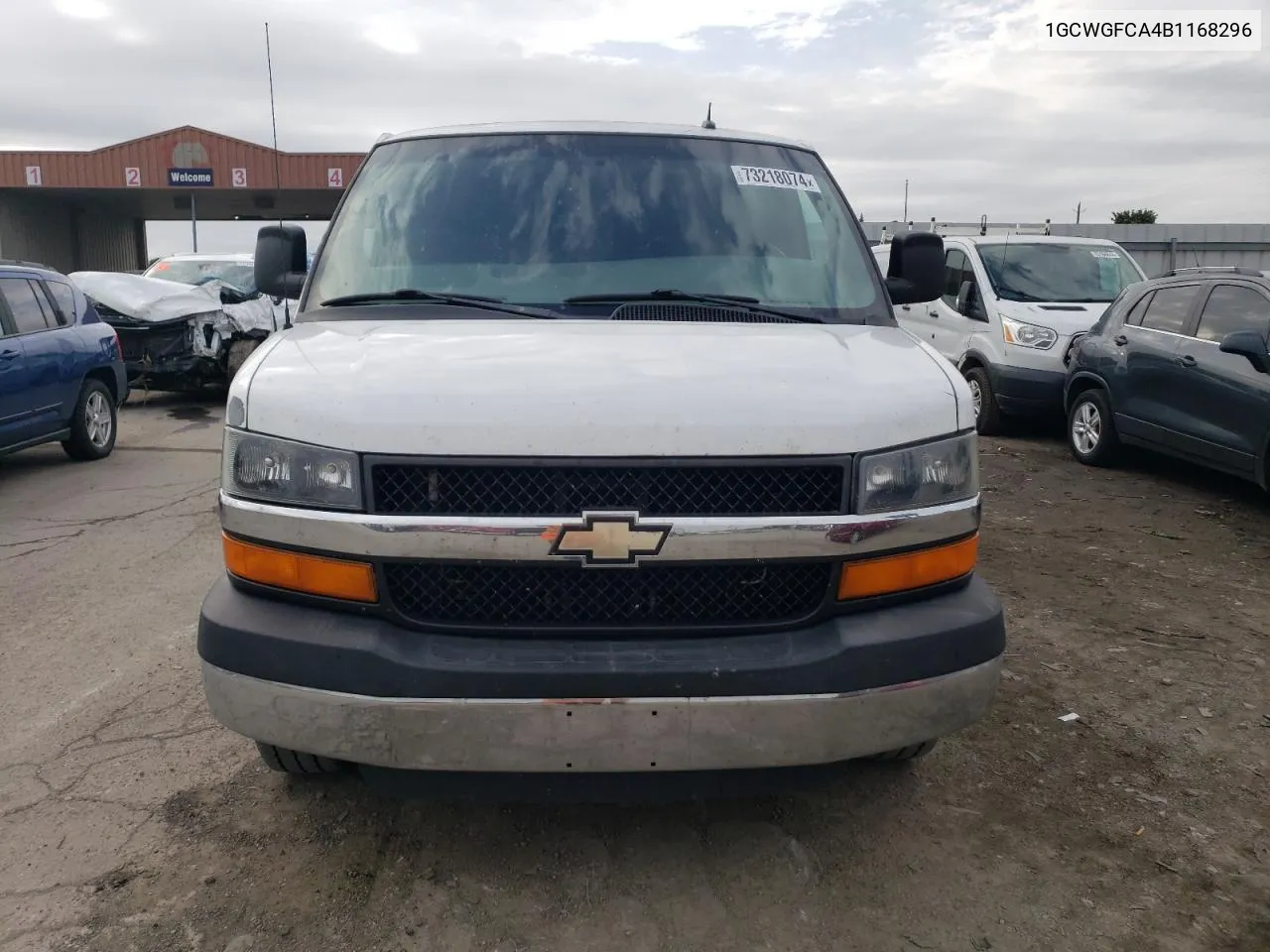 2011 Chevrolet Express G2500 VIN: 1GCWGFCA4B1168296 Lot: 73218074