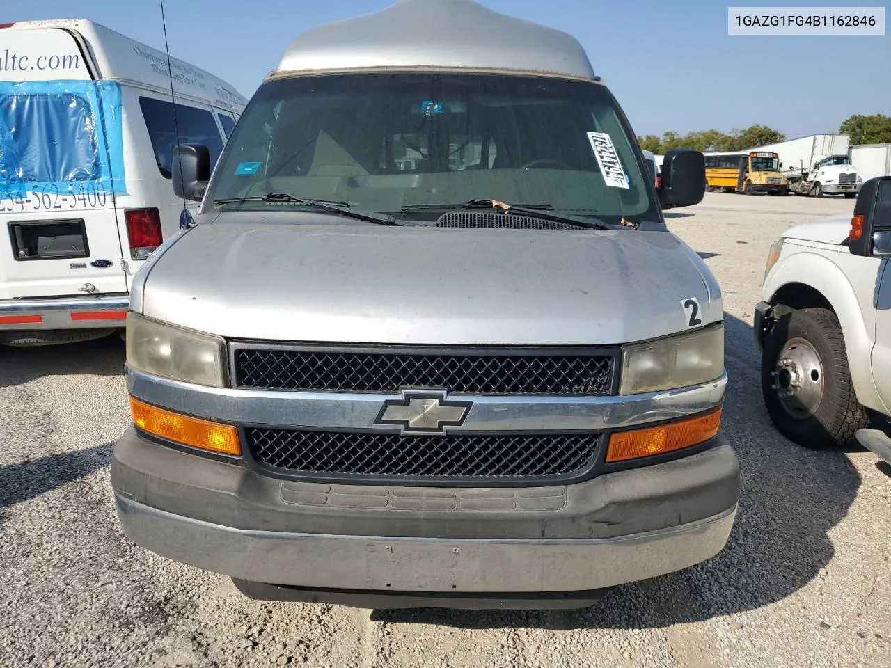 2011 Chevrolet Express G3500 Lt VIN: 1GAZG1FG4B1162846 Lot: 73244794