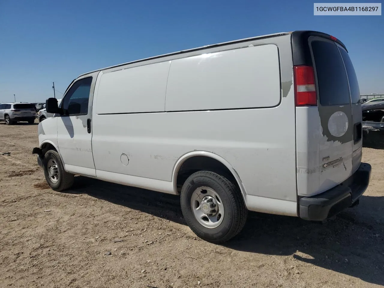 2011 Chevrolet Express G2500 VIN: 1GCWGFBA4B1168297 Lot: 73670664