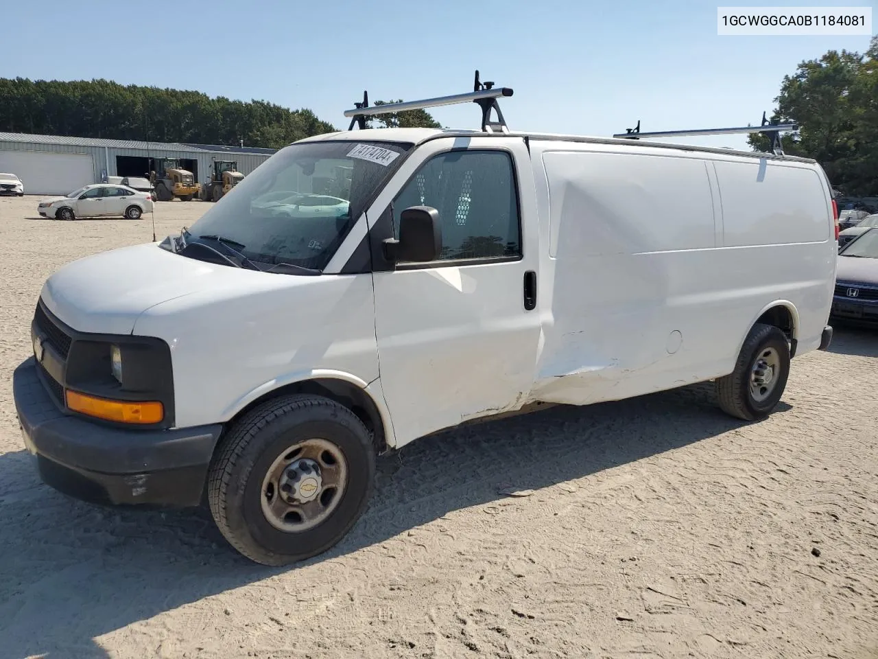 2011 Chevrolet Express G2500 VIN: 1GCWGGCA0B1184081 Lot: 74174704