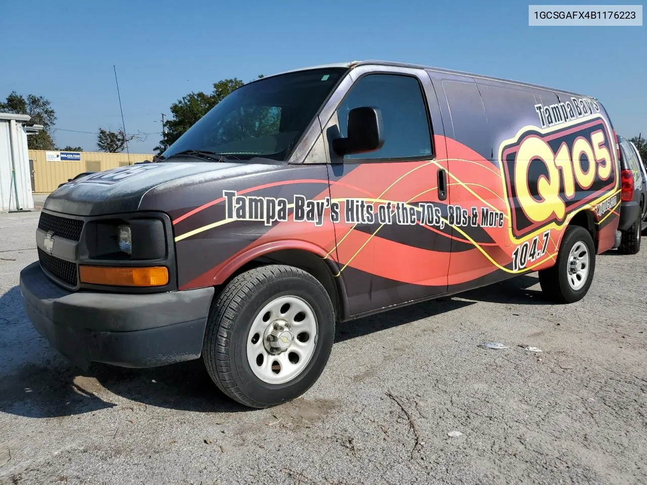 2011 Chevrolet Express G1500 VIN: 1GCSGAFX4B1176223 Lot: 76304594