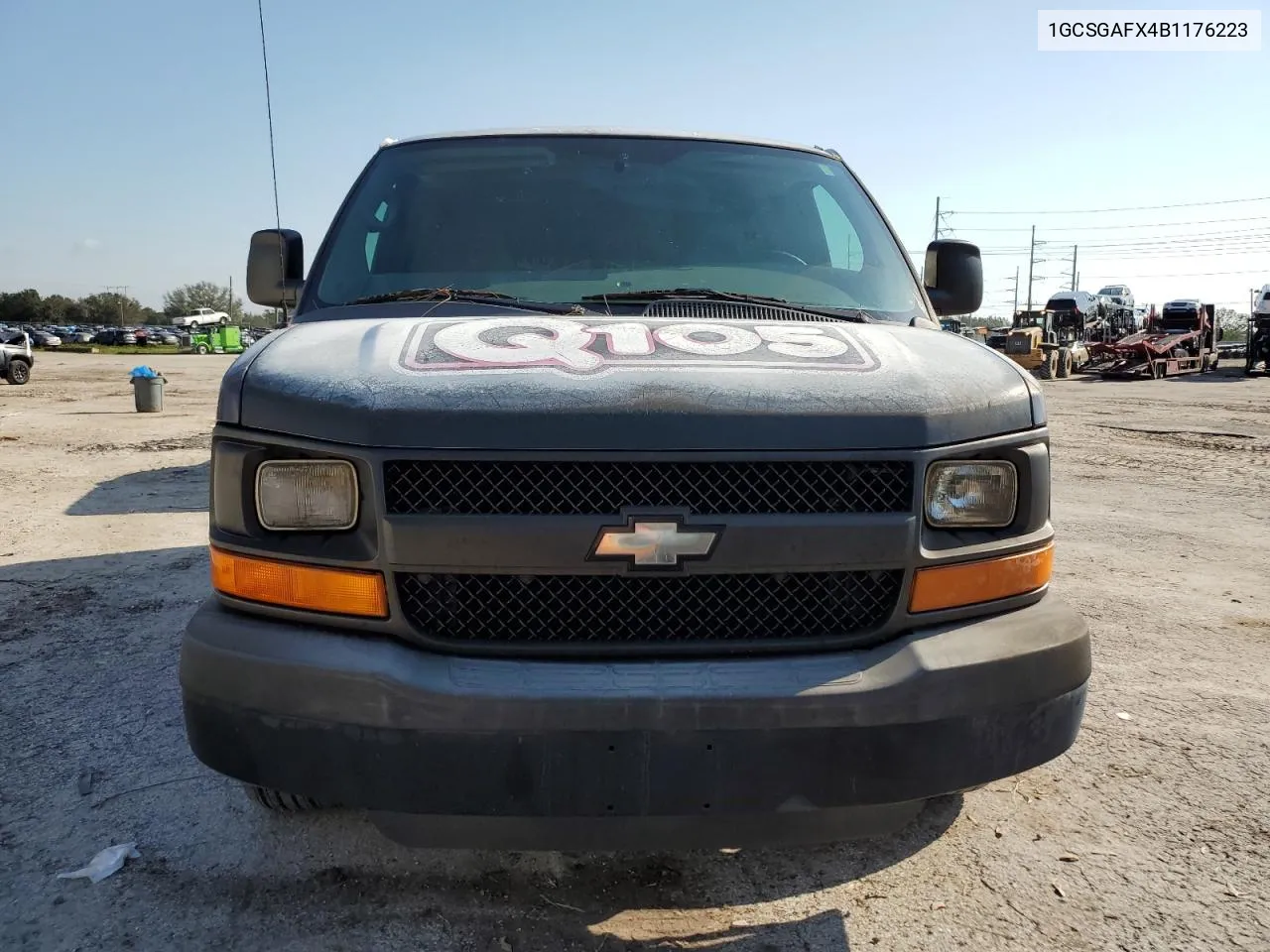 2011 Chevrolet Express G1500 VIN: 1GCSGAFX4B1176223 Lot: 76304594