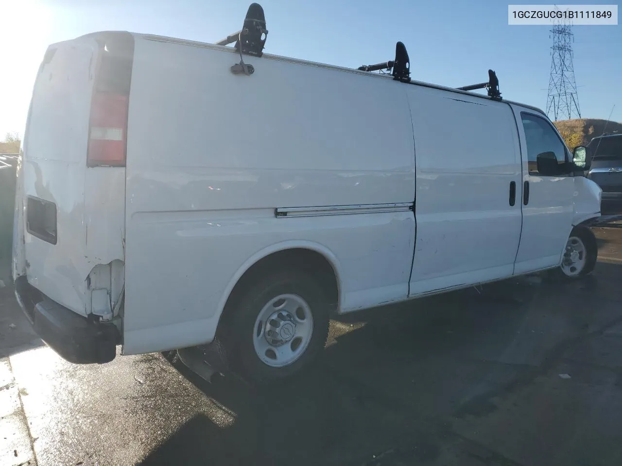 2011 Chevrolet Express G3500 VIN: 1GCZGUCG1B1111849 Lot: 78073424